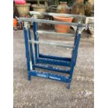 Pair of aluminium trestles (2)