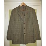 Daks Gents herringbone tweed jacket, size Euro 54