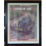 Phil May: Donnington Park ERA (R12C) "Han Uman 1939, Prince Bira of Siam with his ERA - Donnington