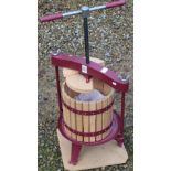 Kilner cider apple press