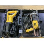 DeWalt electric power saw and boxed DeWalt power drill (2)