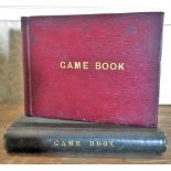 Piccadilly Game Book for Balkissock, 1914-42 red cloth gilt and the Army and Navy library Game