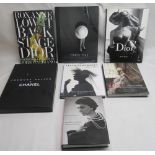 Books - Collection of works relating to Dior and Chanel