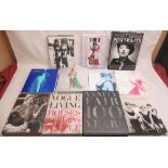 Books - Collection of works relating to Fashion incl. Vogue, Vanity Fair etc,