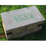 Clock Golf set in Harrods box (lacks ball, box wormed)