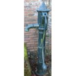 Large Victorian hand water pump H144cm