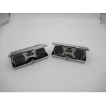 Super Zenith 25 x 25 and sport glass 25 x 25 folding opera glasses