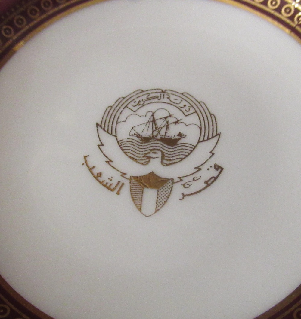 Extensive Royal Albert Paragon Holyrood dinner service with plates, cups, salt and pepper, soul - Image 7 of 12