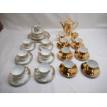 Partial Noritake tea set and partial Bavaria tea set