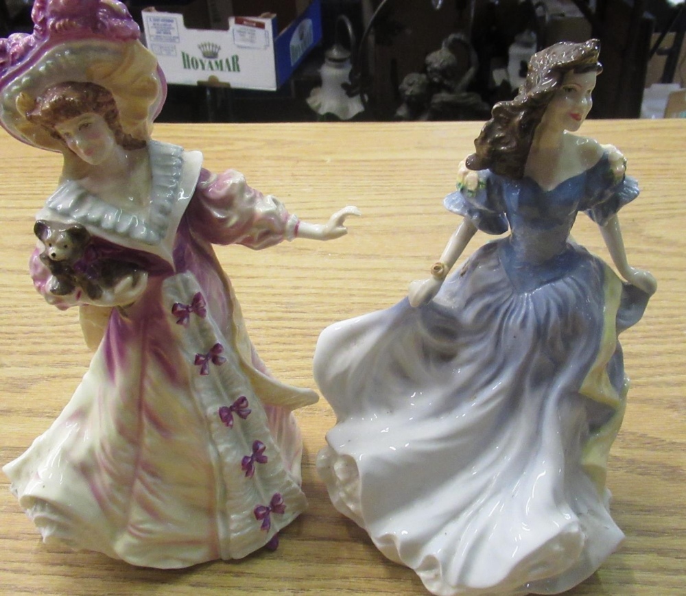 Royal Doulton Lady Doulton 1995 "Lily" and Royal Doulton Figure Of The Year 1998 "Rebecca", both - Image 3 of 12