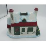 Spode "Christmas Tree" tea light house