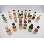 Nineteen miniature single malt Scotch Whiskys, to include two Royal Lochnagar 12 years, Strathisla