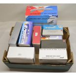 Ten 1/200 die-cast aircraft models, international air arms, transport and surveillance aircraft