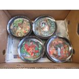 Collection of "Russian Legends" collectors plates (2 boxes)