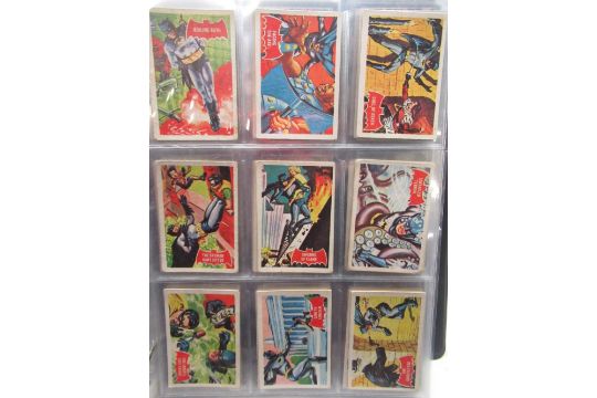 1966 National Periodical Publications Batman cards, 1976 Tops Chewing Gum  bubble gum cards of Mot