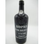 Kopke Colheita 1938 Vintage Port, bottled 2018, 1btl