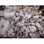 Large collection of early C20th crested china, to include Shelley, Goss, Arcadian, Grafton China etc