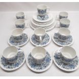 Partial Royal Doulton "Atlantis" tea set