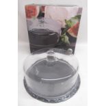 Taylors Eye Witness cheese & cake dome boardsets (2)
