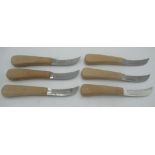 Set of six Taylors Eye Witness lino knives