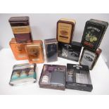 Selection of boxed Scotch Whisky miniatures to including Johnnie Walker blue label, two