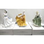 Three Royal Doulton "Pretty Ladies" figurines - "Fair Lady", "Margaret" and "Kirsty" (3)