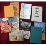 Collection of books and publications on fly fishing and fly tying, including "I Have Been Fishing"