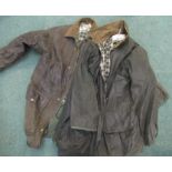 Wisewear waxed coat, size XL, Country and Leisureware waxed coat, size XL (2)