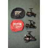 Three coarse fishing reels including Daiwa and Shimano, etc (3)