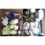 Collection various ceramics to include J & G Meakin Maidstone part coffee set, Tetley teapot,