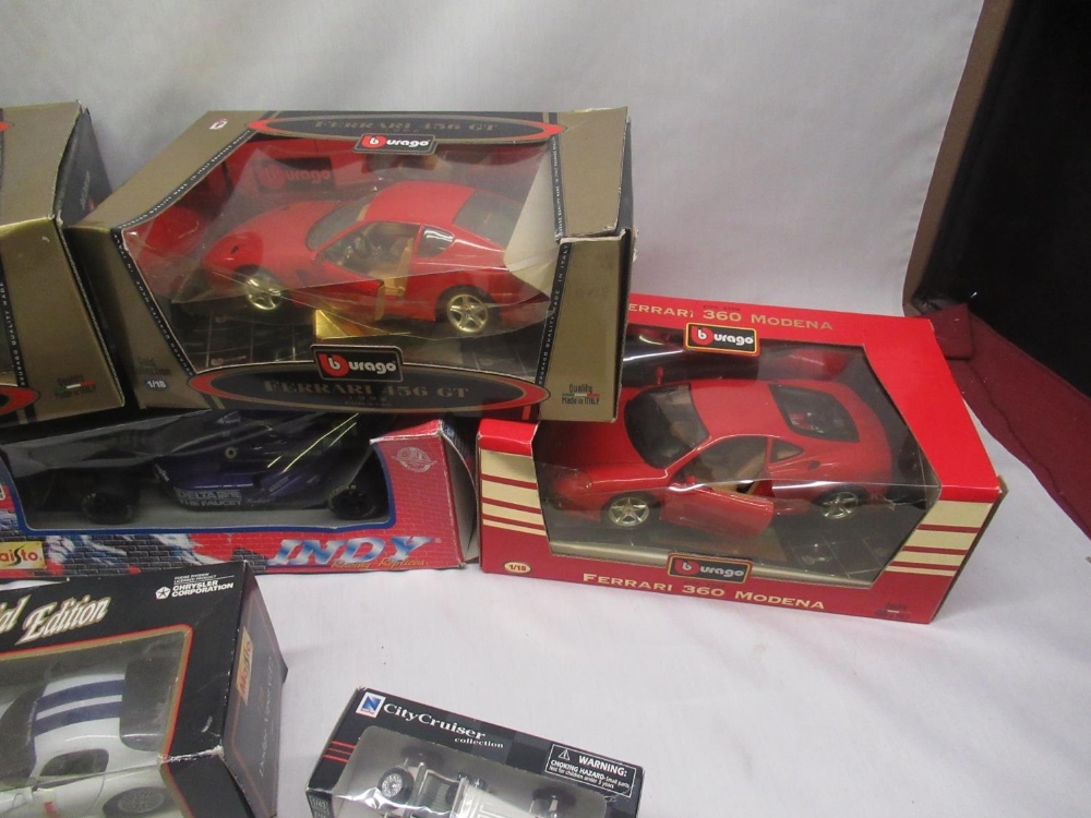 Collection of boxed model vehicles by Maisto & Burago to include. Porsche GT3 cup, Ferrari 360 - Image 2 of 4