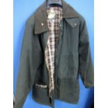 Country style Scats wax type jacket medium