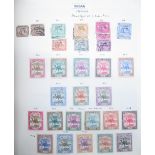 Collection of stamps from Sudan - Zululand (approx. 15 countries) incl. some early material sets,