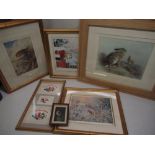 After Archibald Thorburn (1860 - 1935): "The Robin" ltd. ed print, 291/1300, numbered in pencil
