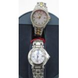 Ladies Citizen echo drive watch, stainless steel case on bi-metalic bracelet SN 081020121 and a