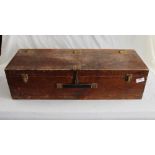 Mid C20th carpenters portable toolbox