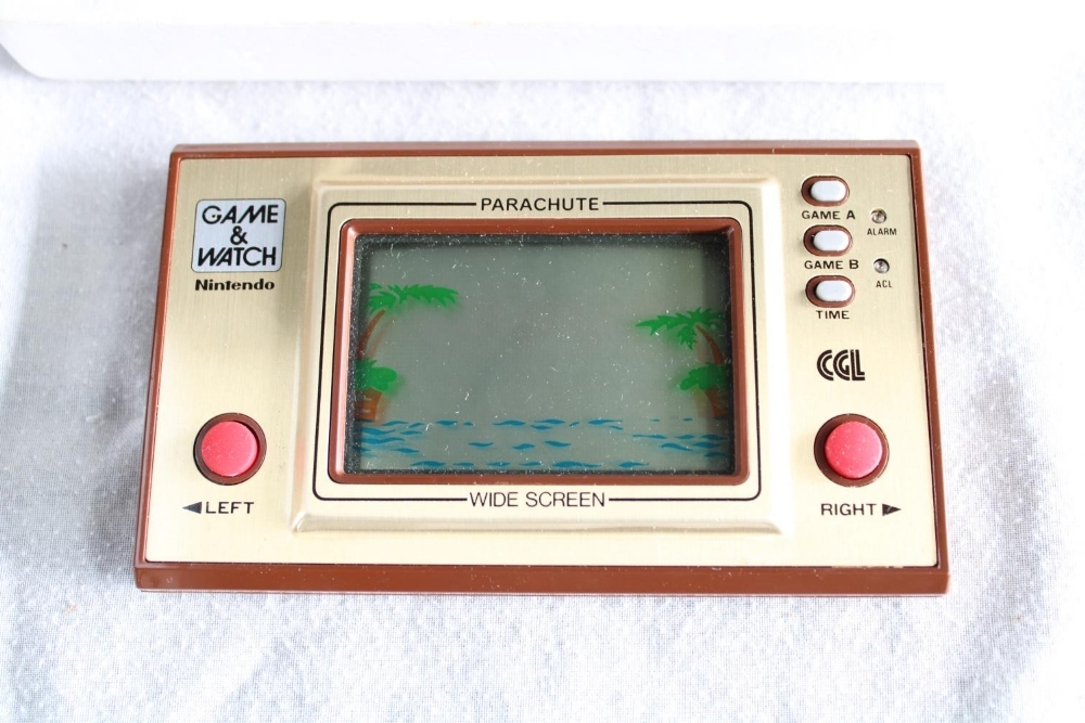 Nintendo Game & Watch in original box (missing cable, but otherwise excellent physical condition)