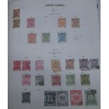 Full Album of stamps from North Borneo to St. Kitts-Nevis (approx. 15 countries) incl. some early