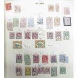 Collection of stamps ranging from St Lucia to South West Africa (approx. 12 countries) some early