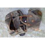 Two Globe-Trotter holdall type travel bags (2)