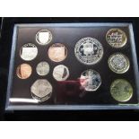 The Royal Mint 2009 Proof Coin Set, including Kew Garden 50p