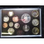 The Royal Mint 2009 Proof Coin Set, including Kew Garden 50p