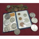 Collection of mostly British loose coinage, mainly ERII with a selection of early to mid C20th