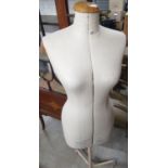 Early C20th French female dressmakers adjustable mannequin, bust Geiard of Paris, France and