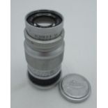 Leitz Elmar 9cm F4 screw fit lens (oil in elements)