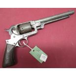 Starr Arms Co 1863 army revolver .44 cal 6 shot single action percussion revolver with under lever