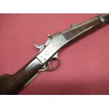 Remington Rolling Block Cavalry Carbine .40cal with ring bar and saddle ring 20 1/2 inch round steel