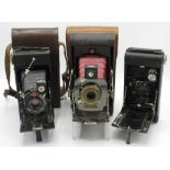 Agfa Speedex, Kodak Pocket 2, and Kodak no. 1 folding camera (3)