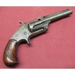 Smith & Wesson Model 1 1/2 Second Issue revolver, Ser. No. 454856 A/F
