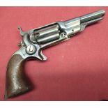 Colt Root 1855 sidehammer pocket revolver .31cal five shot percussion with 3 1/2 inch round barrel